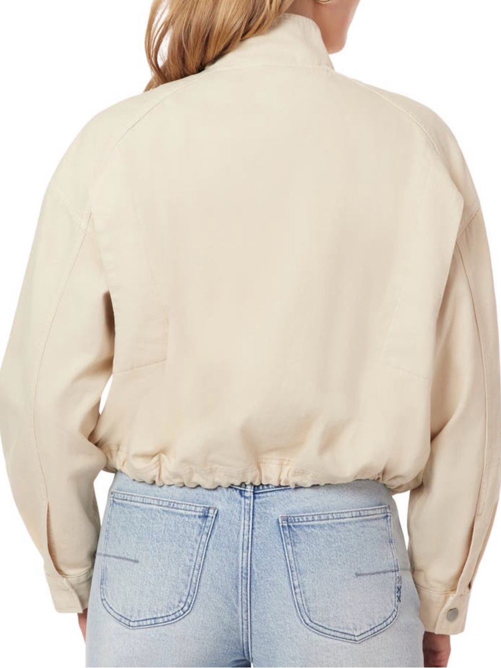 Scotch & Soda Amsterdam Cream Oversized Jacket Sz M NWT - Picture 6 of 13